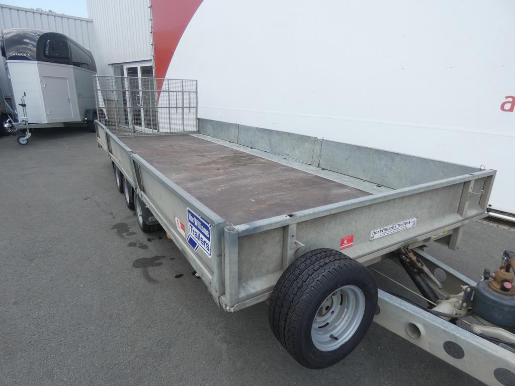 Ifor-Williams Machinetransporter tridemas 550x204cm 3500kg